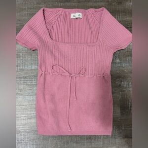 Hollister Ribbed Knit Top